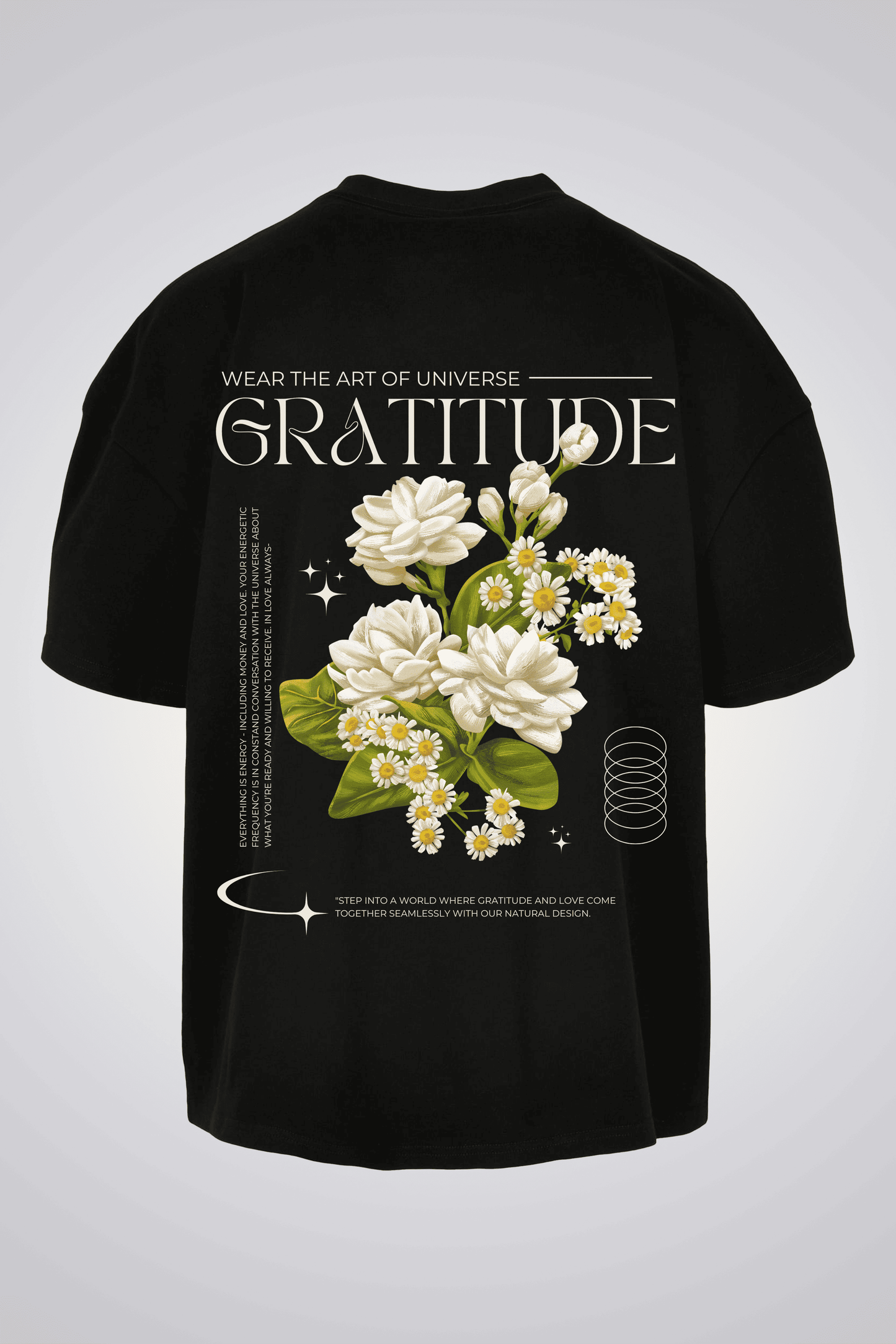 GRATITUDE OVERSIZED UNISEX T-SHIRT