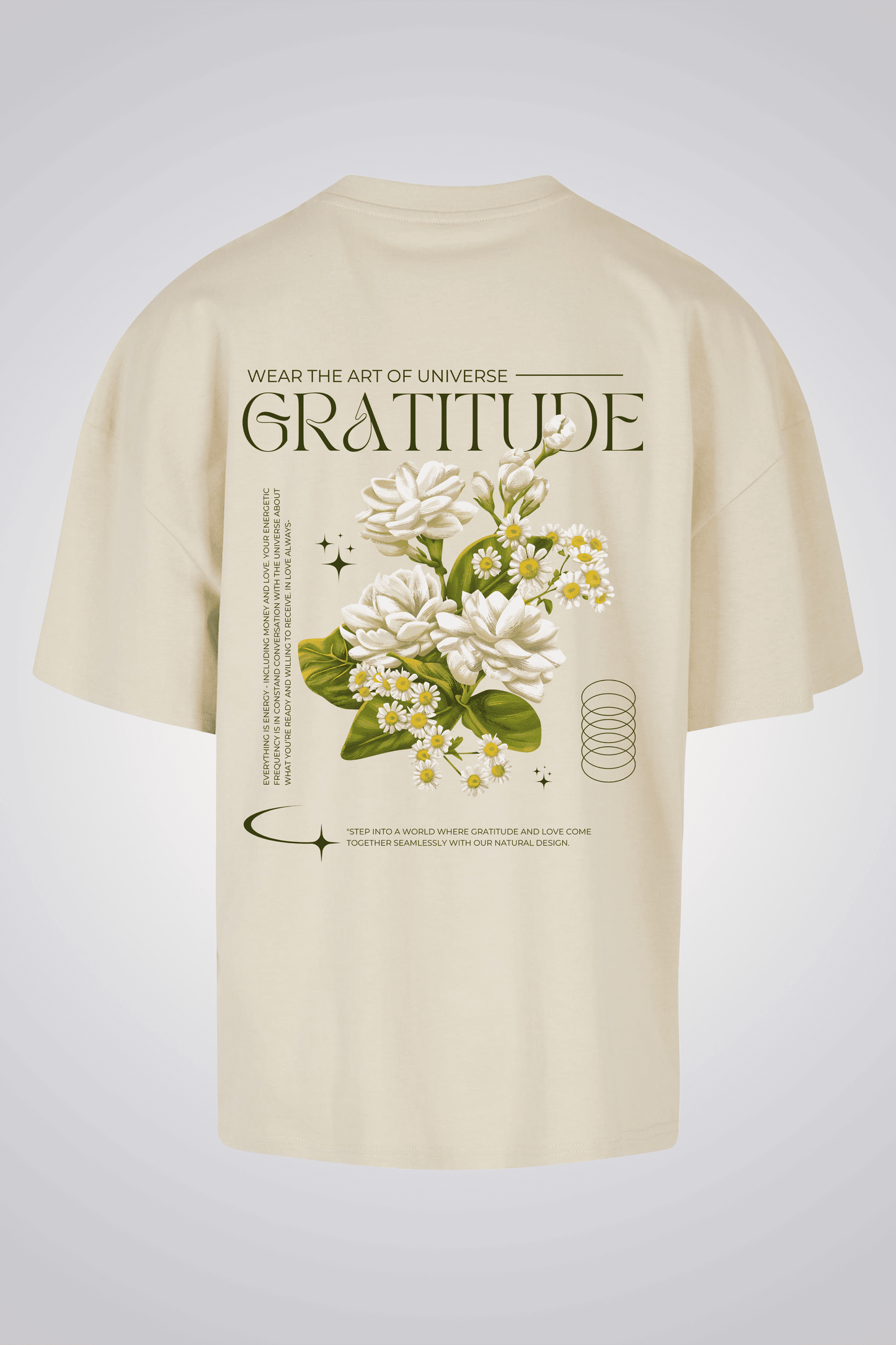 GRATITUDE UNISEX OVERSIZED TSHIRT
