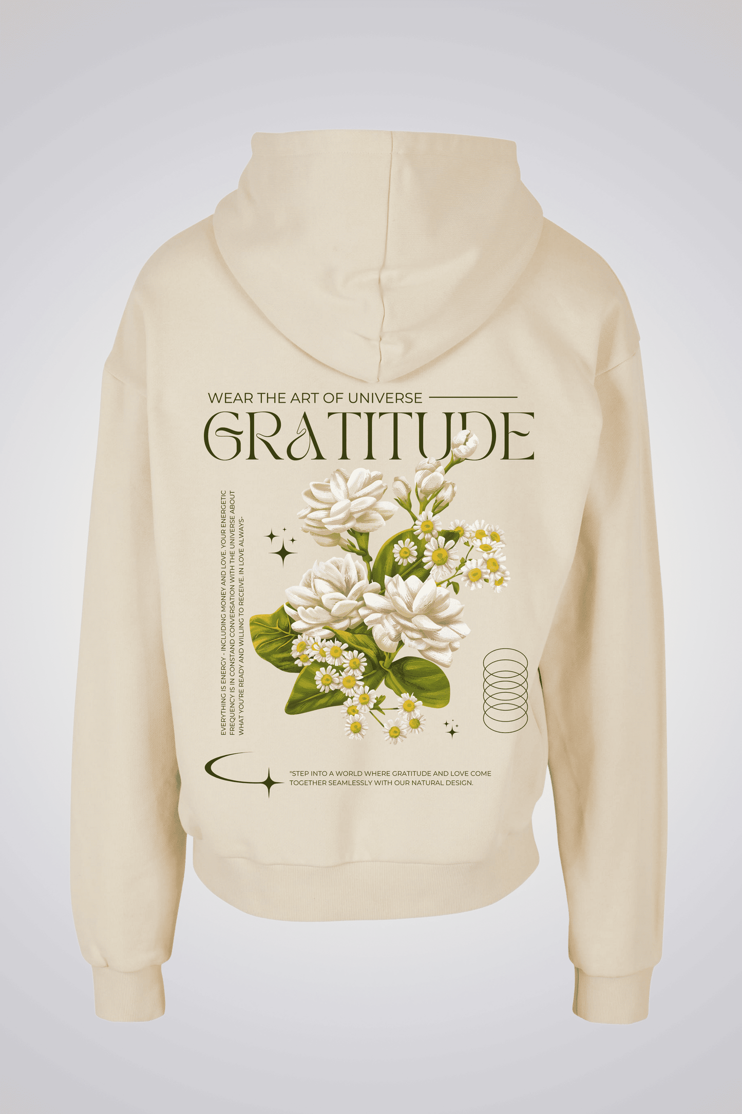 GRATITUDE OVERSIZED UNISEX HOODIE