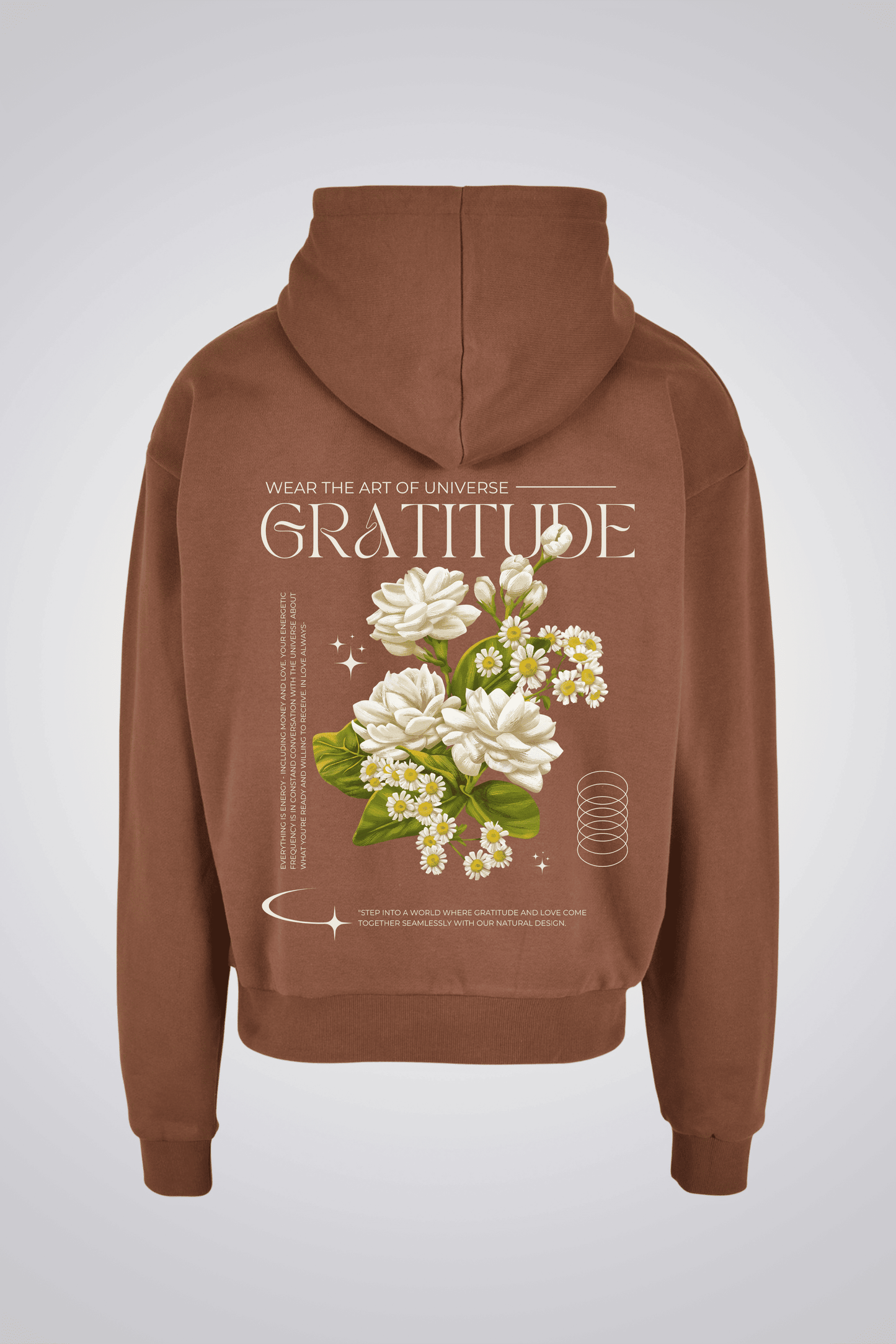 GRATITUDE OVERSIZED UNISEX HOODIE