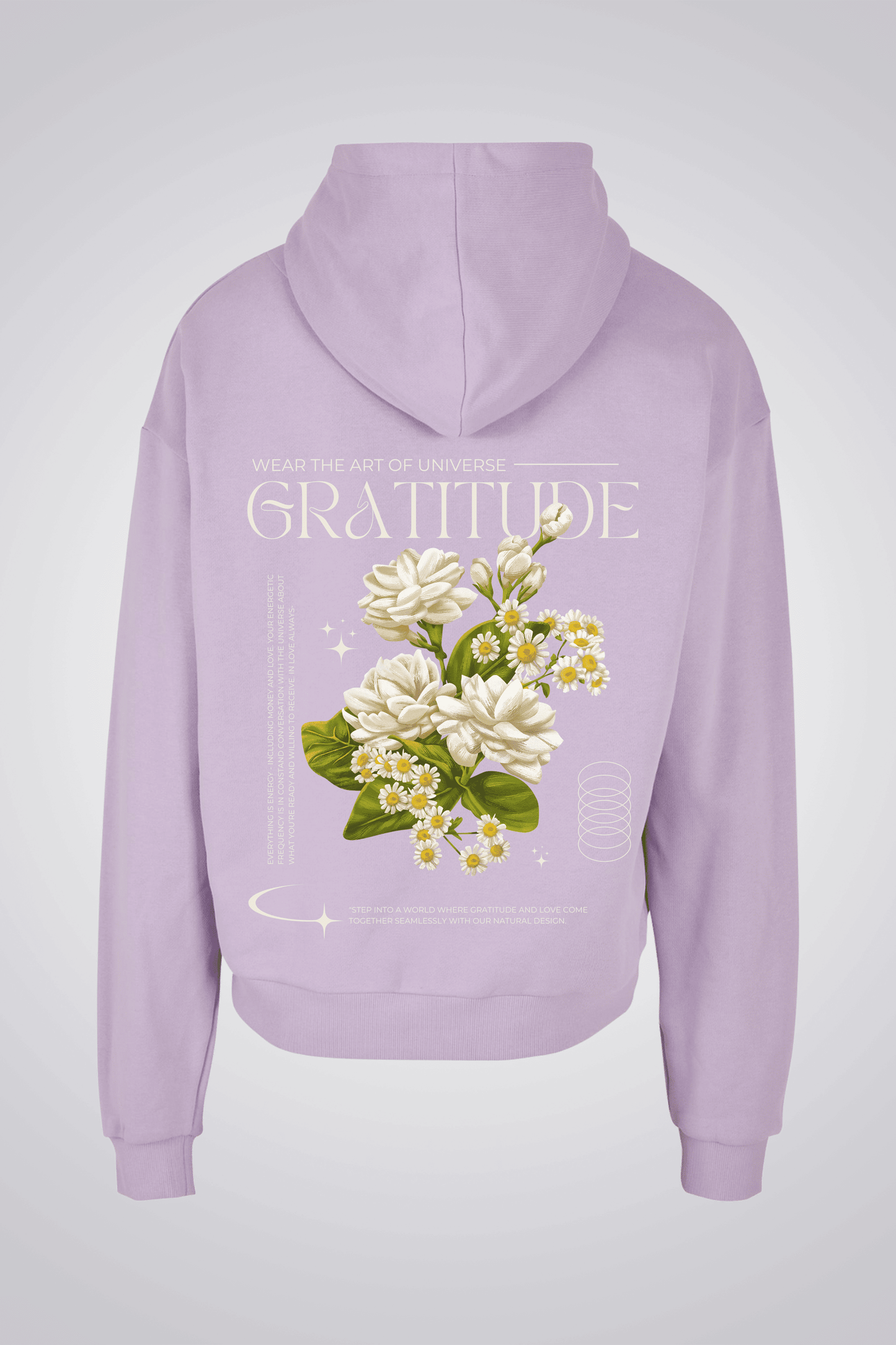 GRATITUDE OVERSIZED UNISEX HOODIE