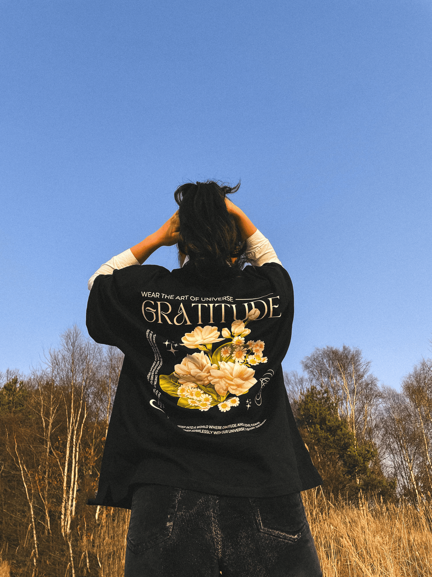 GRATITUDE OVERSIZED UNISEX T-SHIRT