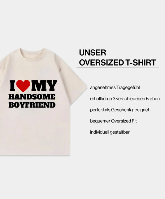 Customized ''I Love My Handsome Husband'' T-Shirt
