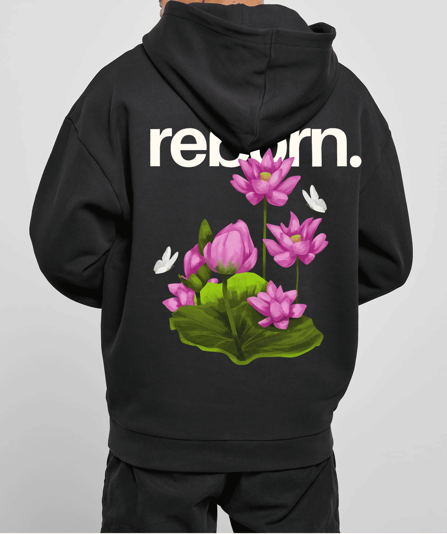 REBORN OVERSIZED UNISEX HOODIE
