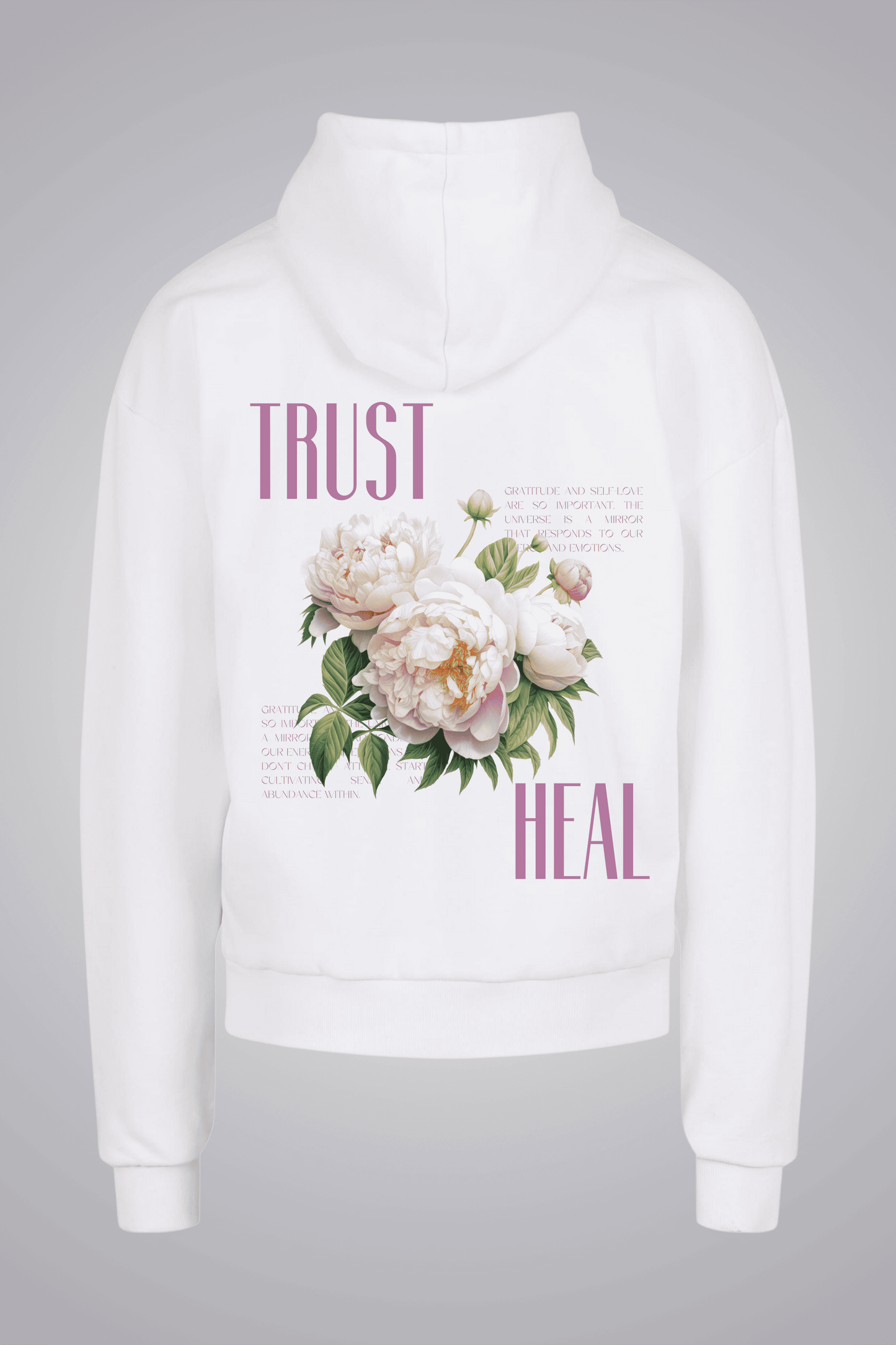 TRUST - HEAL OVERSIZED UNISEX HOODIE