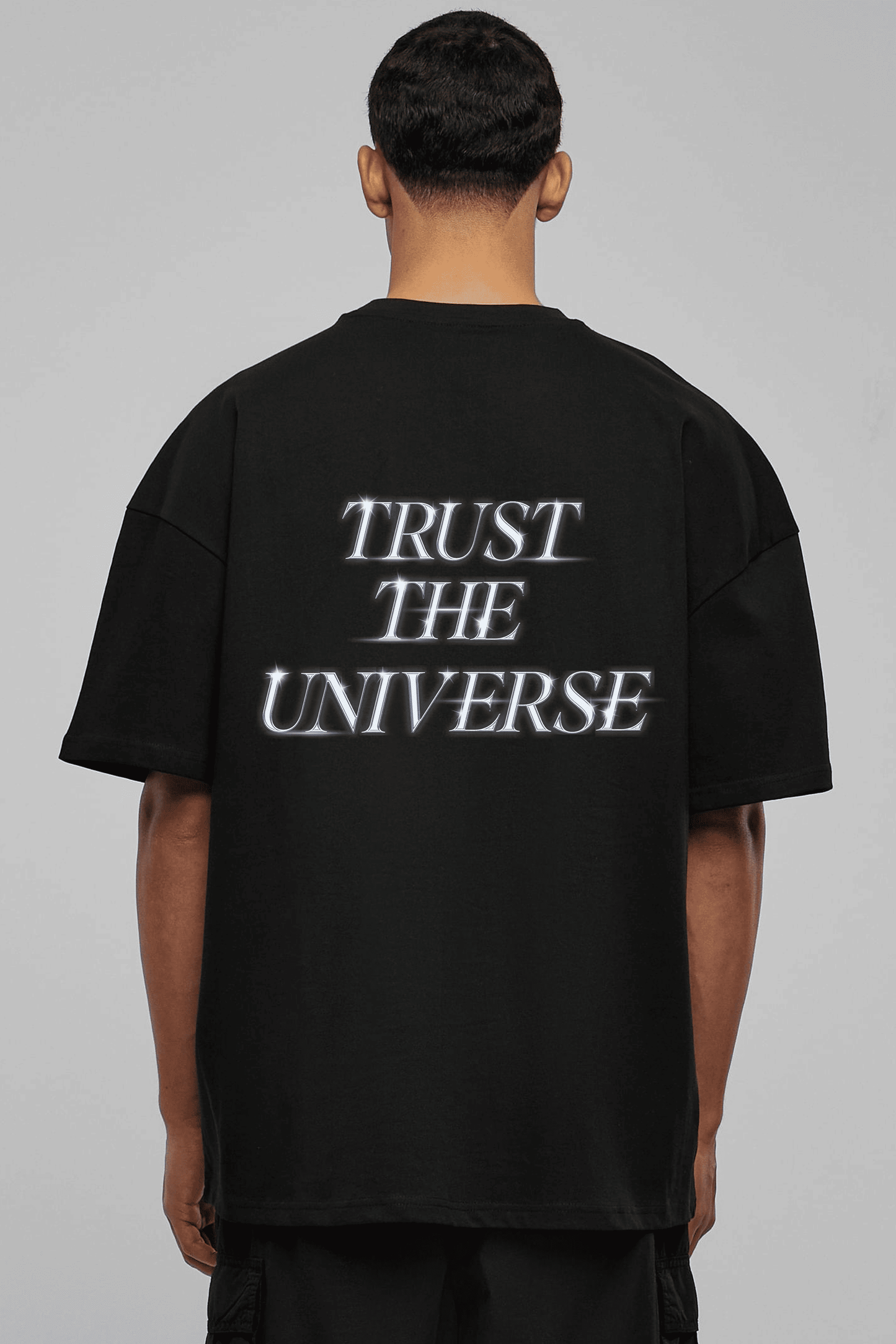 TRUST THE UNIVERSE OVERSIZED UNISEX T-SHIRT