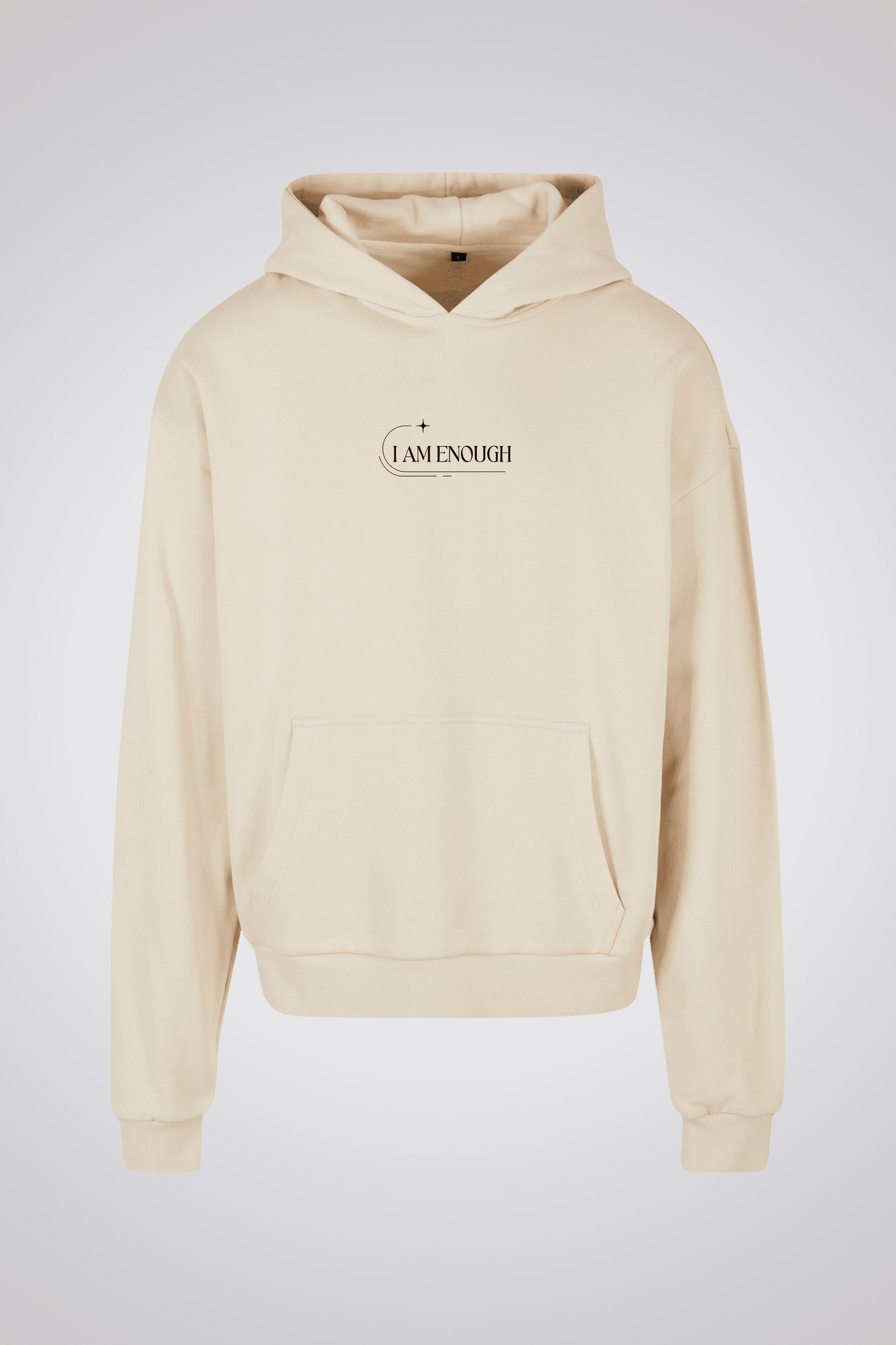 I AM ENOUGH UNISEX OVERSIZED HOODIE