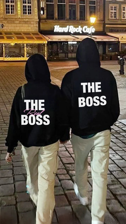 THE REAL BOSS OVERSIZED HOODIE