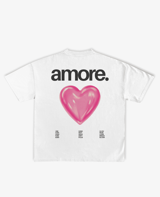 AMORE UNISEX OVERSIZED T-SHIRT