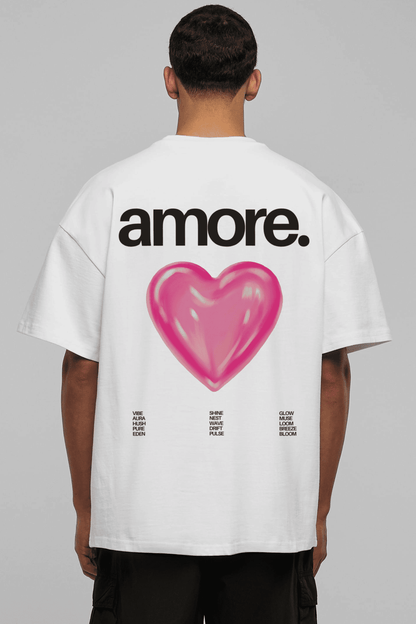 AMORE UNISEX OVERSIZED T-SHIRT