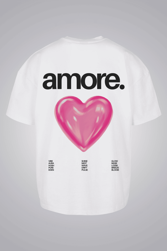 AMORE UNISEX OVERSIZED T-SHIRT