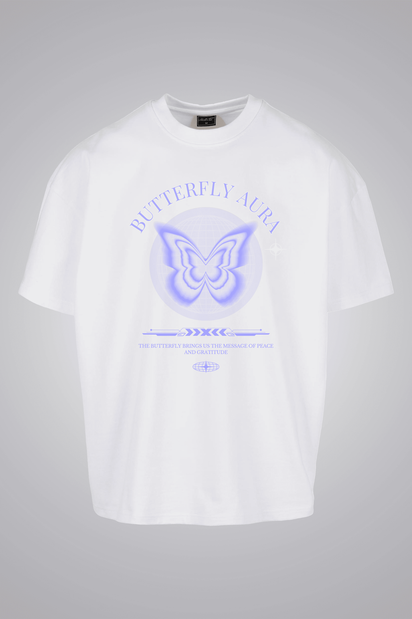 BUTTERFLY AURA OVERSIZED UNISEX T-SHIRT