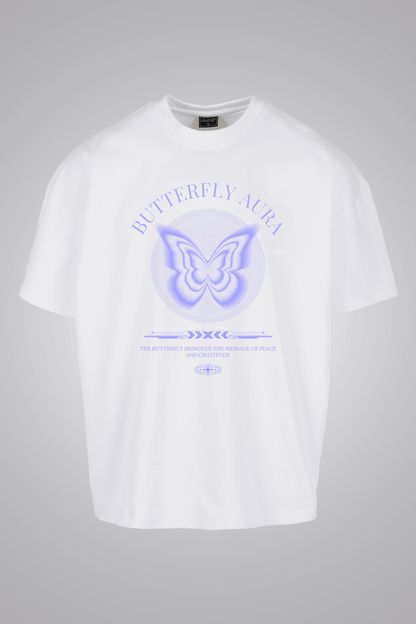 BUTTERFLY AURA OVERSIZED UNISEX T-SHIRT