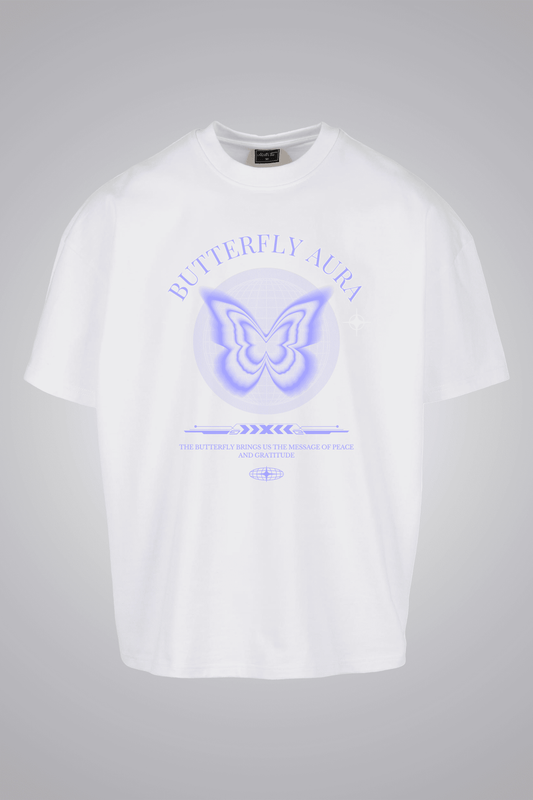 BUTTERFLY AURA OVERSIZED UNISEX T-SHIRT