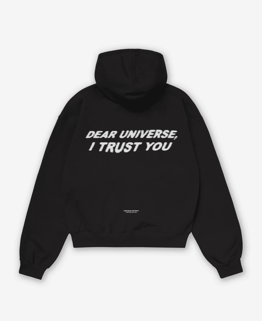 DEAR UNIVERSE, I TRUST YOU UNISEX OVERSIZED HOODIE
