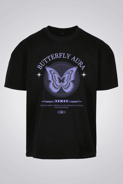 BUTTERFLY AURA OVERSIZED UNISEX T-SHIRT