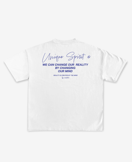 CHANGE REALITY BY OUR MIND OVERSIZED UNISEX T-SHIRT