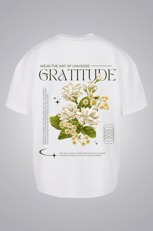 GRATITUDE UNISEX OVERSIZED TSHIRT