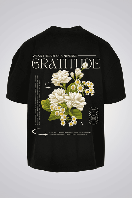 GRATITUDE OVERSIZED UNISEX T-SHIRT