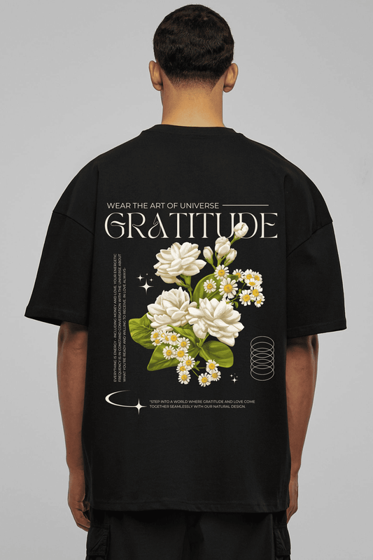 GRATITUDE OVERSIZED UNISEX T-SHIRT