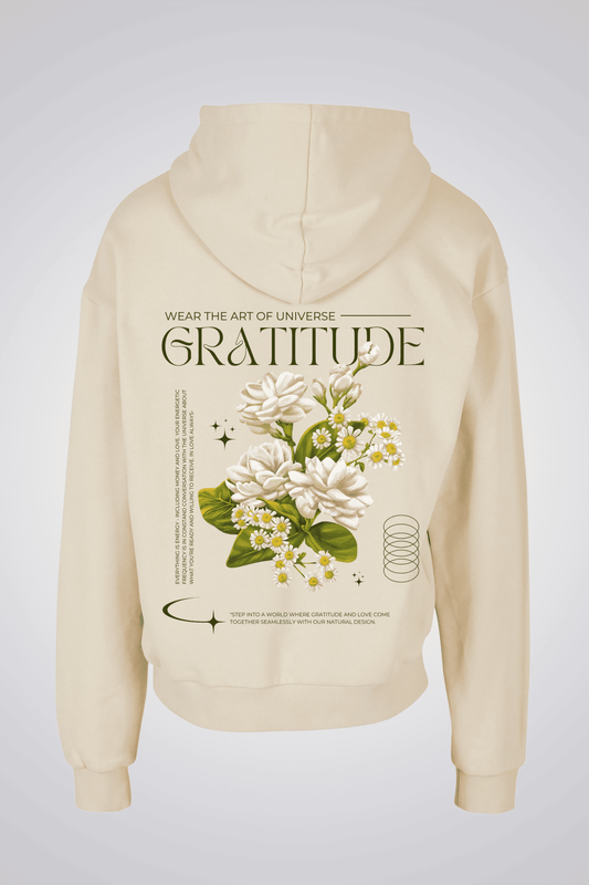 GRATITUDE OVERSIZED UNISEX HOODIE