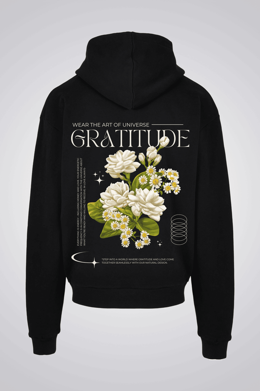GRATITUDE OVERSIZED UNISEX HOODIE