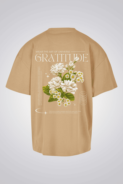 GRATITUDE OVERSIZED UNISEX T-SHIRT