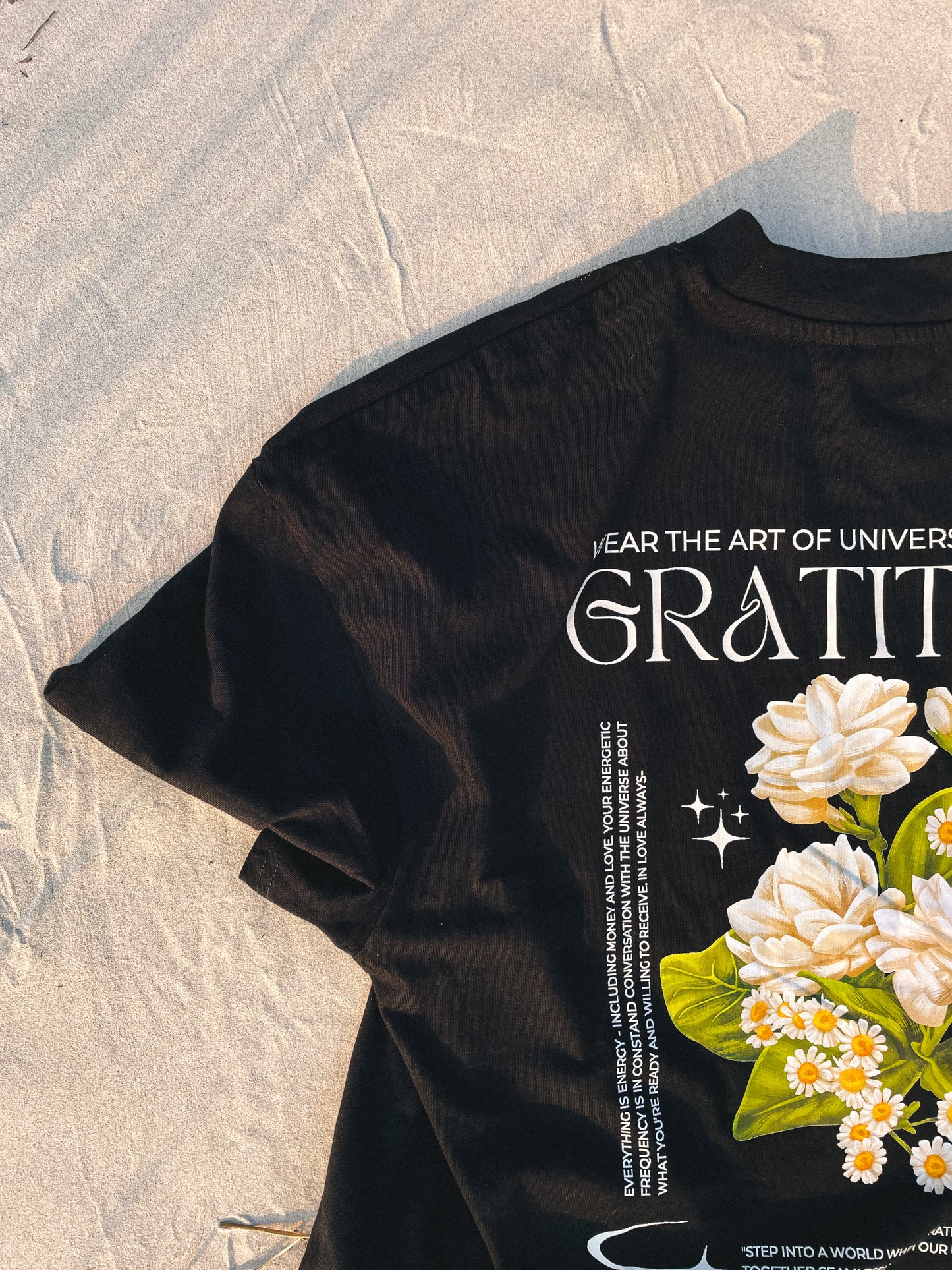 GRATITUDE OVERSIZED UNISEX T-SHIRT