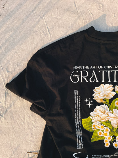 GRATITUDE OVERSIZED UNISEX T-SHIRT