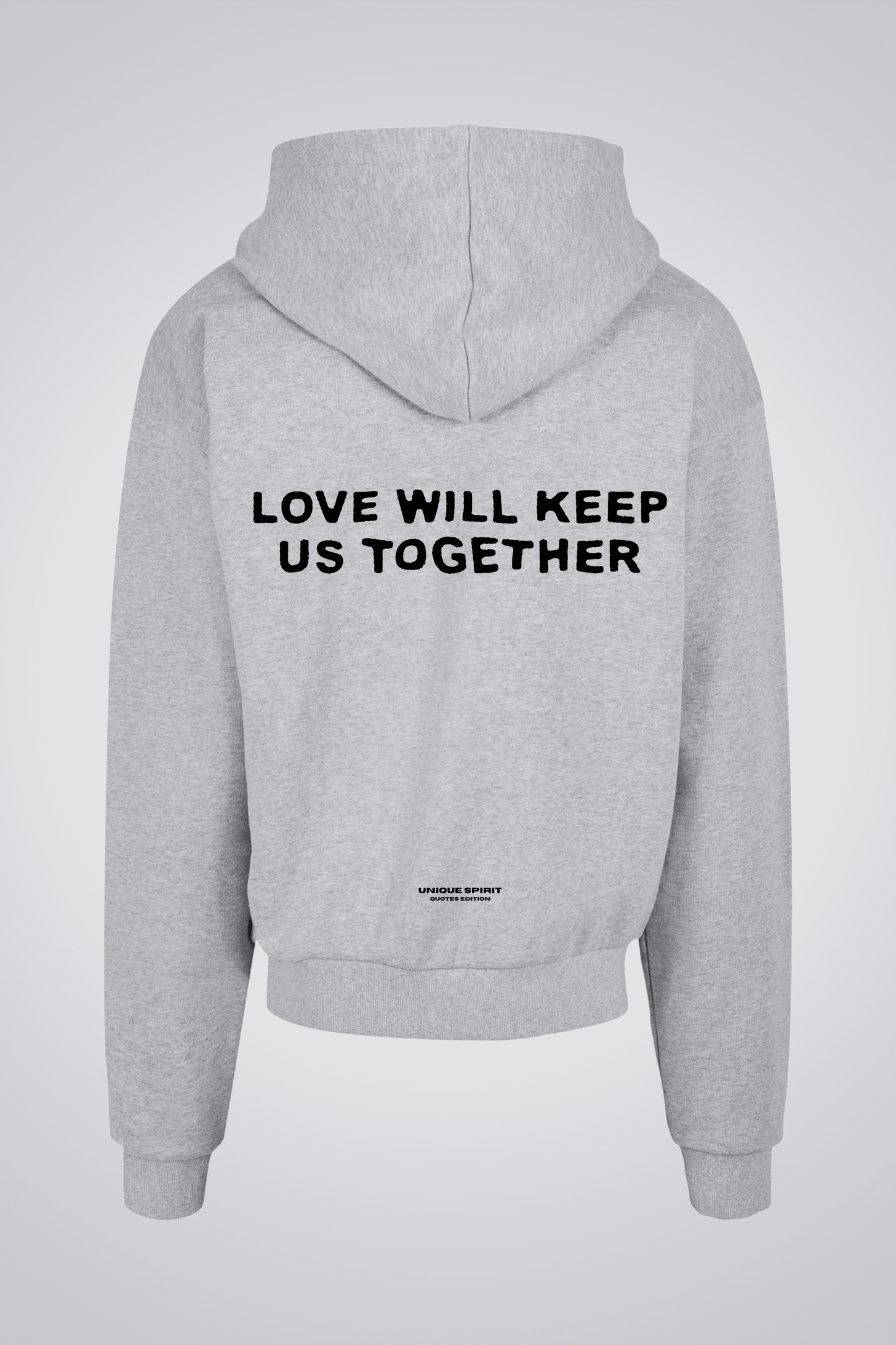 LOVE WILL KEEP US TOGETHER UNISEX OVERSIZED HOODIE