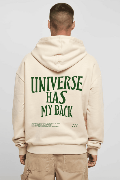UNIVERSE HAS MY BACK UNISEX OVERSIZED HOODIE