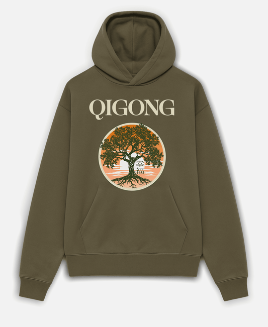 QIGONG ORGANIC OVERSIZED HOODIE