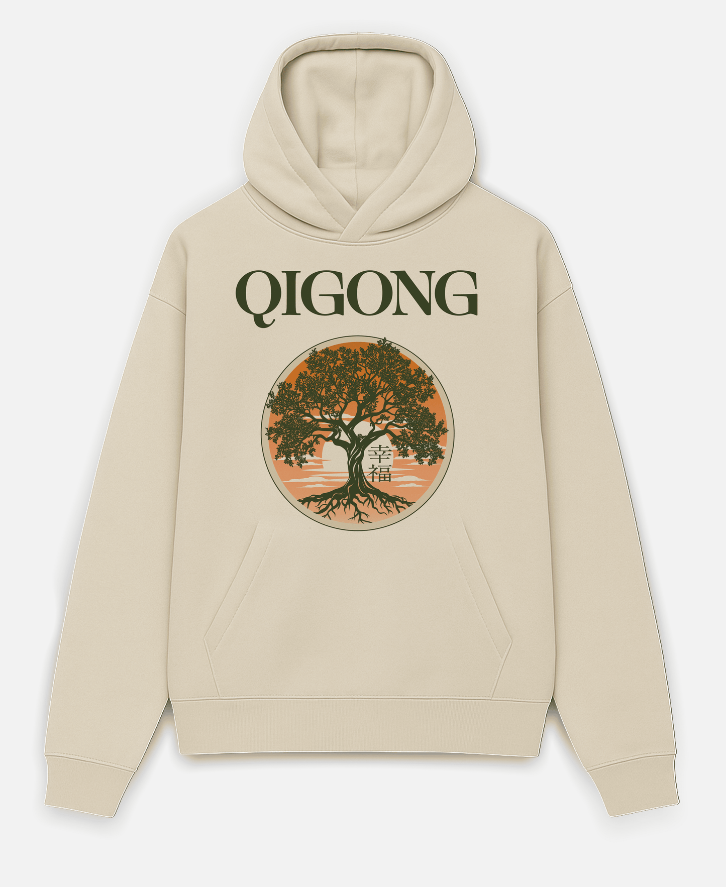 QIGONG ORGANIC OVERSIZED HOODIE