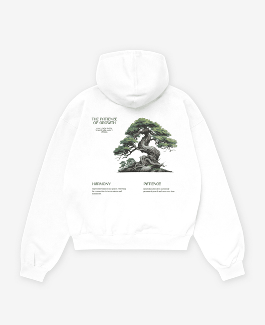 THE PATIENCE OF GROWTH OVERSIZED UNISEX HOODIE