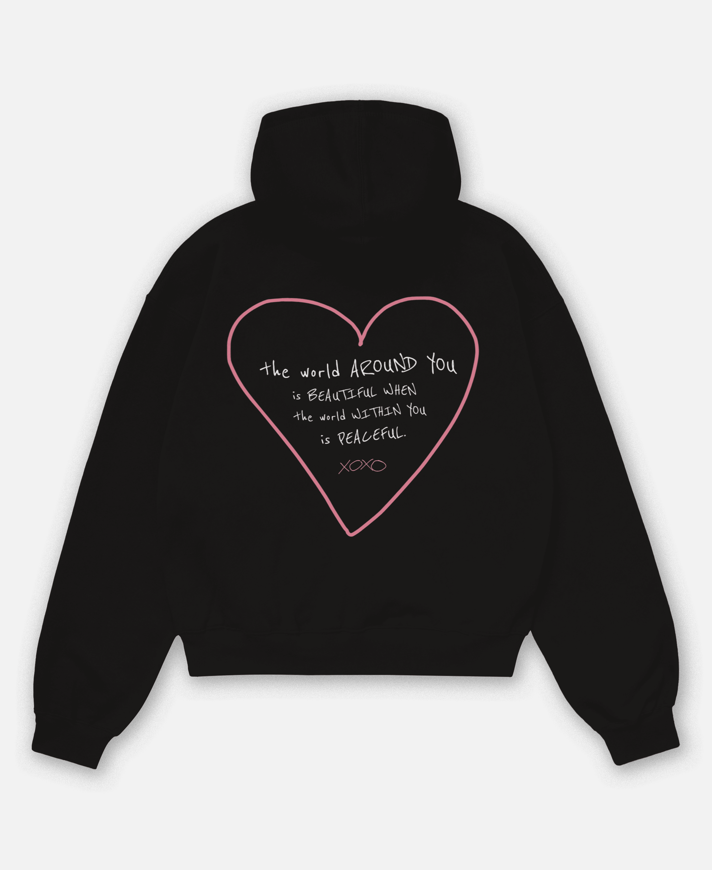 THE WORLD BIO OVERSIZED HOODIE
