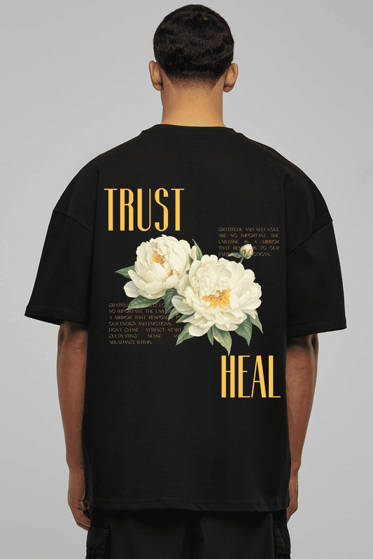 TRUST - HEAL OVERSIZED UNISEX T-SHIRT
