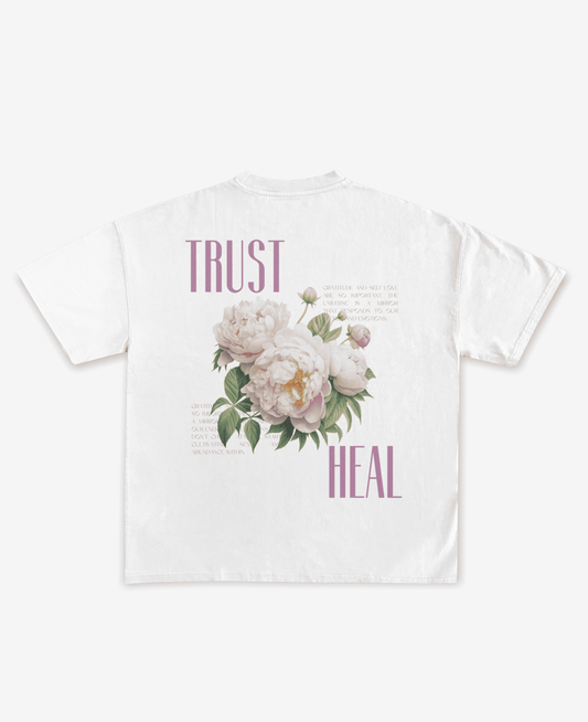 TRUST - HEAL OVERSIZED UNISEX T-SHIRT