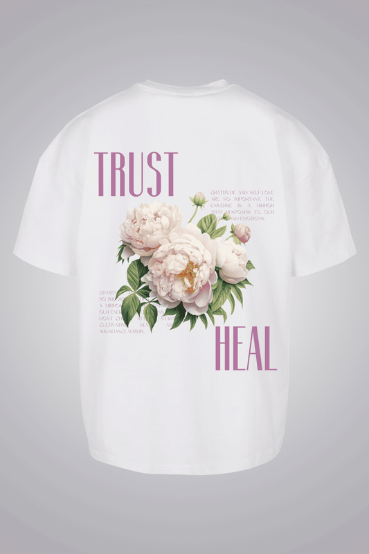 TRUST - HEAL OVERSIZED UNISEX T-SHIRT