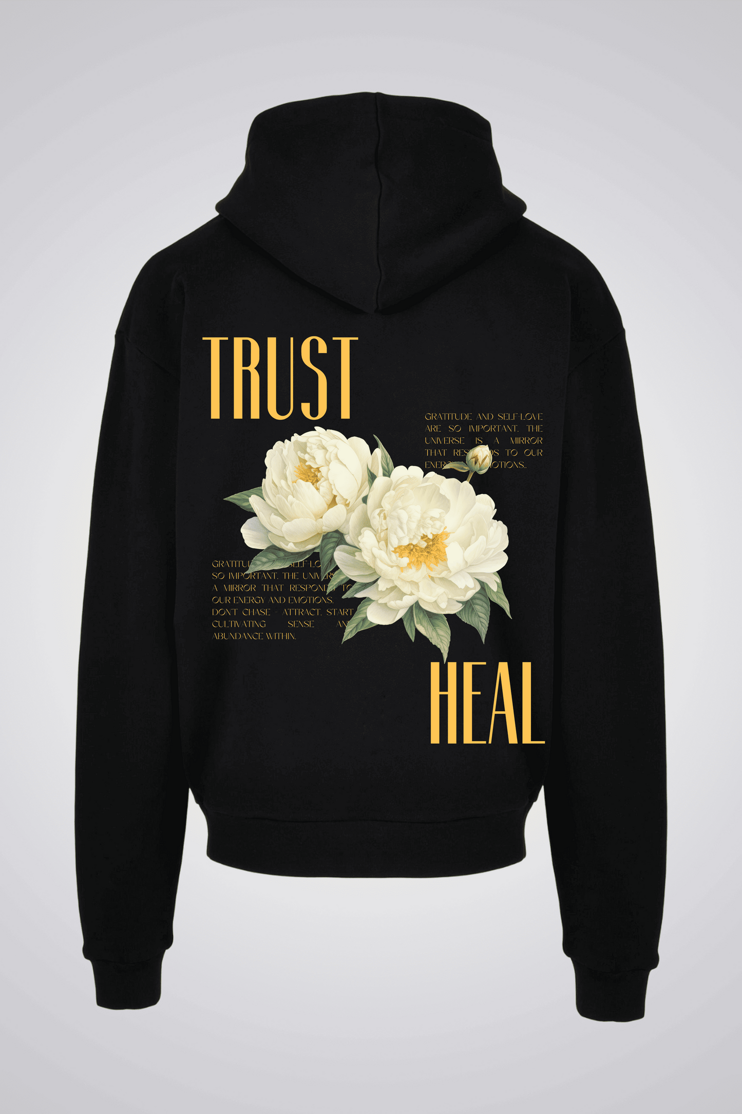 TRUST - HEAL OVERSIZED UNISEX HOODIE