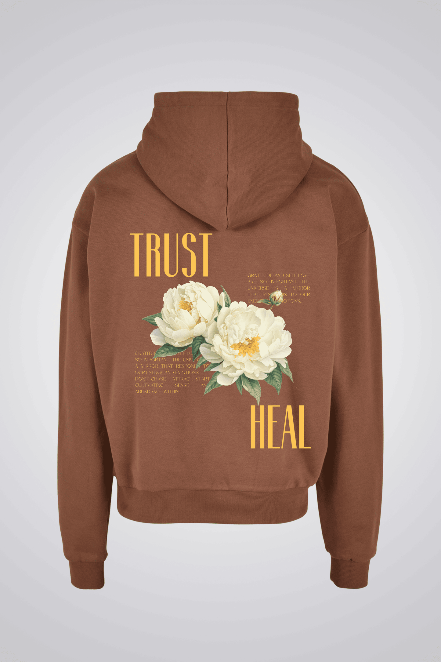 TRUST - HEAL OVERSIZED UNISEX HOODIE