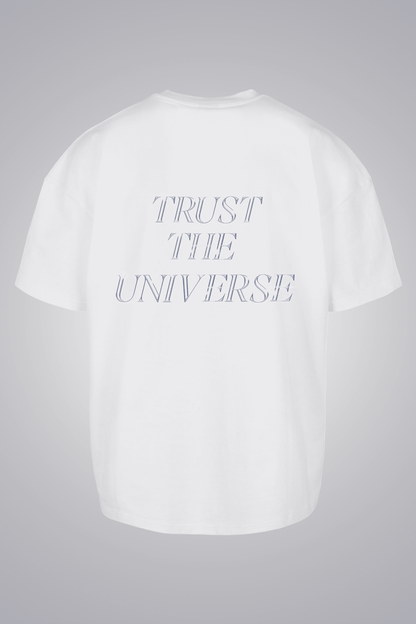TRUST THE UNIVERSE OVERSIZED UNISEX TSHIRT