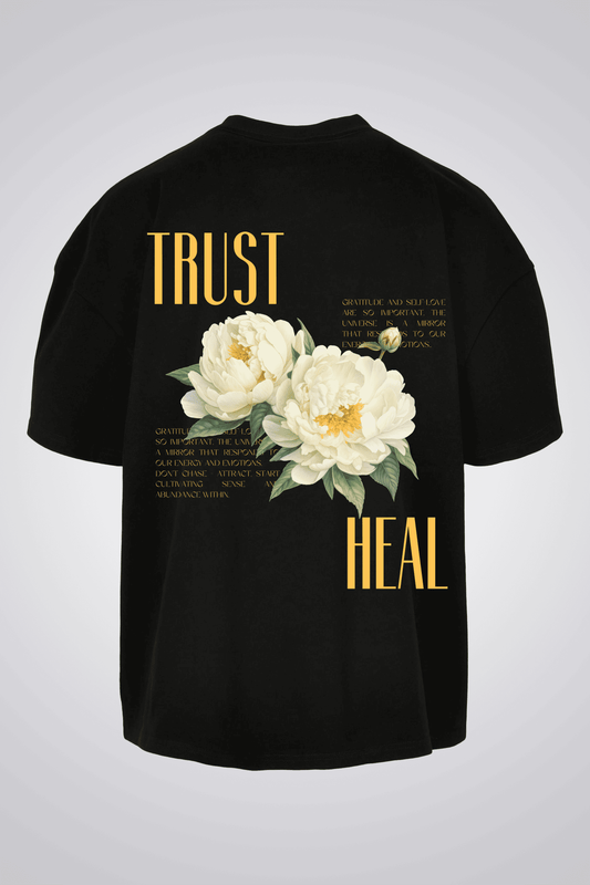 TRUST - HEAL OVERSIZED UNISEX T-SHIRT
