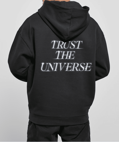 TRUST THE UNIVERSE OVERSIZED UNISEX HOODIE