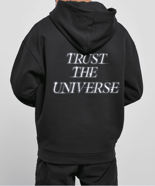 TRUST THE UNIVERSE OVERSIZED UNISEX HOODIE