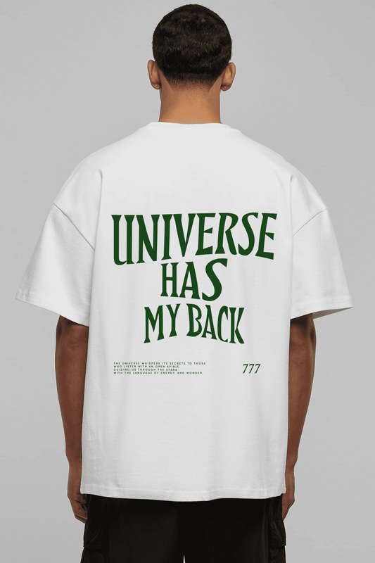 UNIVERSUM HAS MY BACK UNISEX OVERSIZED T-SHIRT