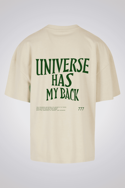 UNIVERSUM HAS MY BACK UNISEX OVERSIZED T-SHIRT