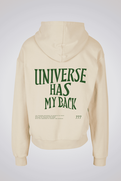 UNIVERSE HAS MY BACK UNISEX OVERSIZED HOODIE