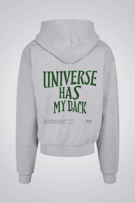 UNIVERSE HAS MY BACK UNISEX OVERSIZED HOODIE