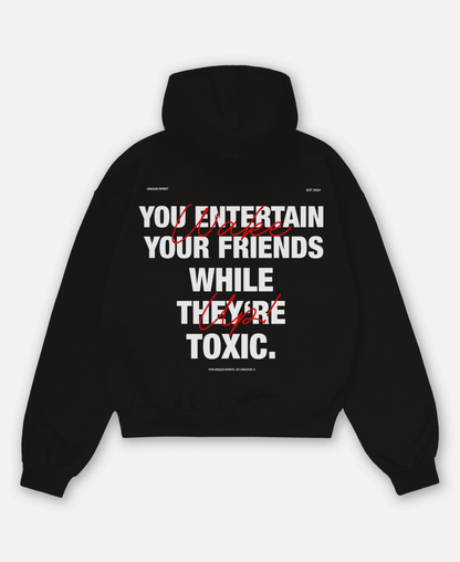 WAKE UP ORGANIC OVERSIZED HOODIE