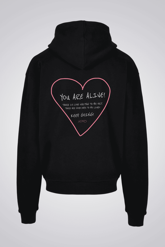 YOU ARE ALIVE OVERSIZED UNISEX HOODIE